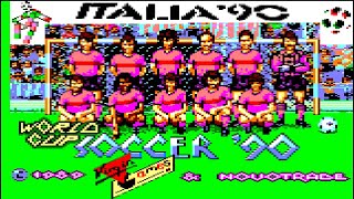 [Amstrad CPC] World Cup Soccer Italia '90 - Longplay