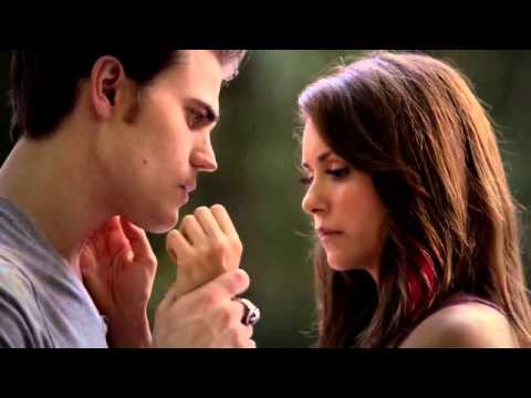 The Vampire Diaries 5x04 Elena & Stefan - "I'm with Damon."