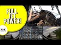 FULL JET POWER B737 200 Mirabel Takeoff With Classic Engines And Instruments AirClips