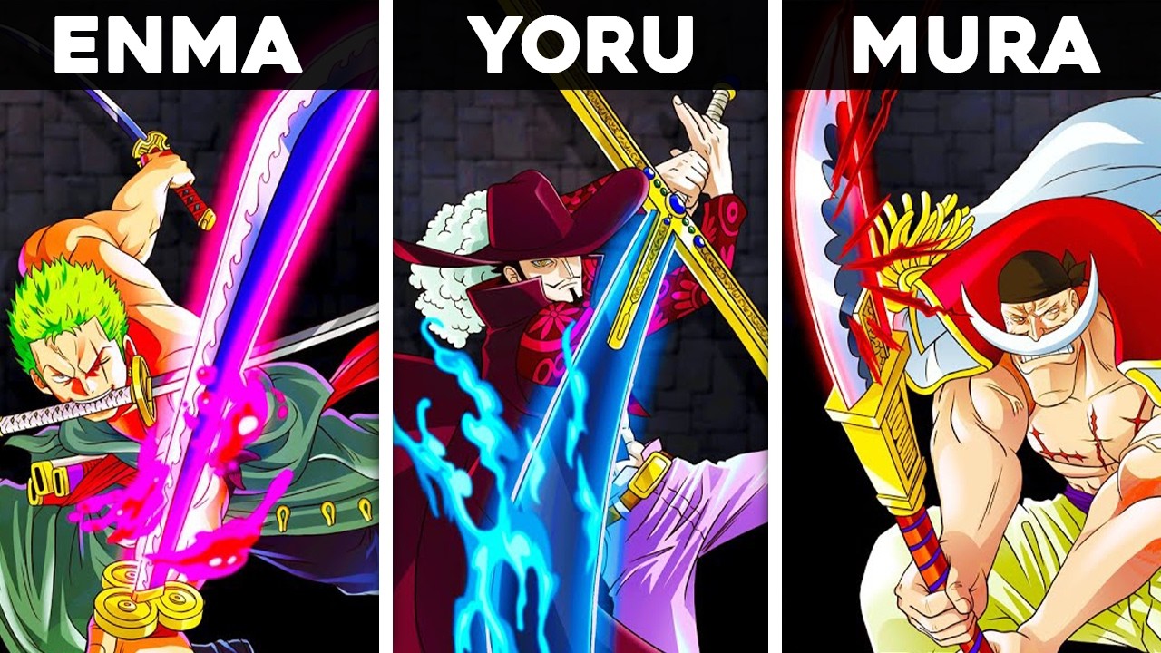 As Espadas MAIS PODEROSAS de One Piece!