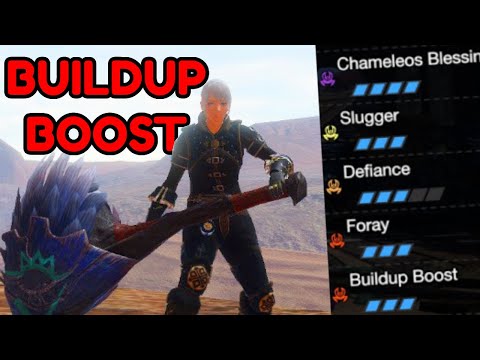 Sunbreak Hammer Buildup Boost Build Monster Hunter