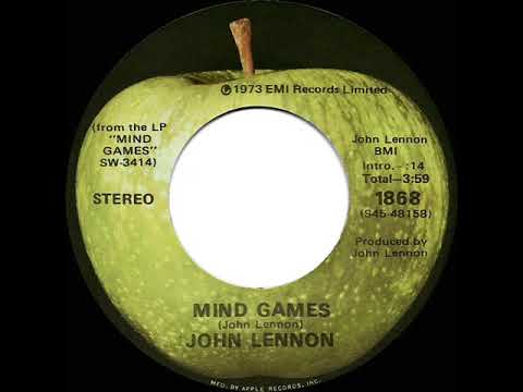 1973 HITS ARCHIVE: Mind Games - John Lennon (stereo 45)