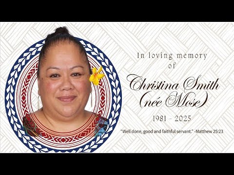 Family Service of Christina Smith (Wed PM)
