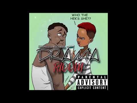 DRAMA RIDDIM MIX - STAINLESS RECORDS - ( MIXED BY DJ DALLAR COIN ) JANUARY 2018