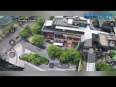 8MP PTZ IP Камера відеоспостереження BESDER - фото 1 - id-p2344860126