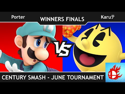 Century Smash June Tournament - Porter vs. Karuテ (Winners Finals)