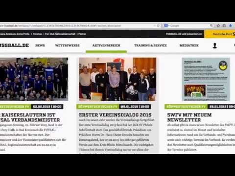 SWFV-Nachrichten auf Fussball.de