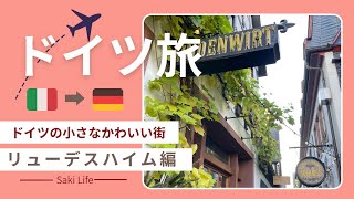 【ドイツ旅】イタリア🇮🇹 ➡ドイツ　リューデスハイム編