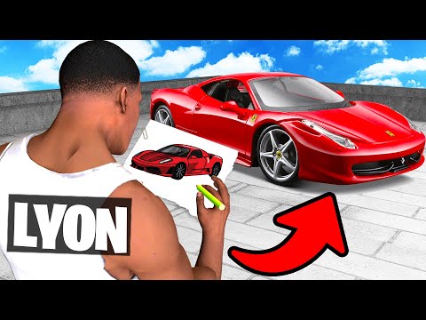 SE LA DISEGNI OTTIENI QUESTA AUTO SU GTA 5