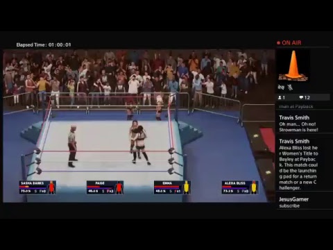 TooSweet4285's Live PS4 Broadcast: WWE universe pt 24