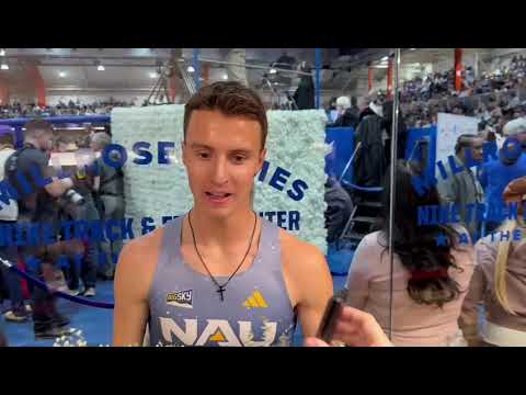 Colin Sahlman Takes Upset Win In Millrose Games 800m, Sets NCAA Record At 1:44.70