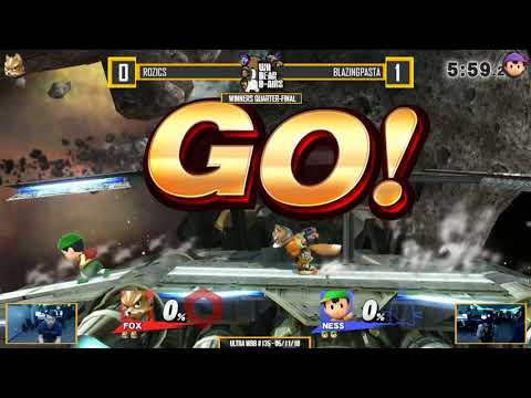 Ultra WBB #135 - Rozics vs BlazingPasta Winners Quarter-Final - Super Smash Bros. for Wii U
