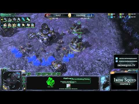Brown (P) vs MarineKing (T) G2 - Iron Squid Chapter II