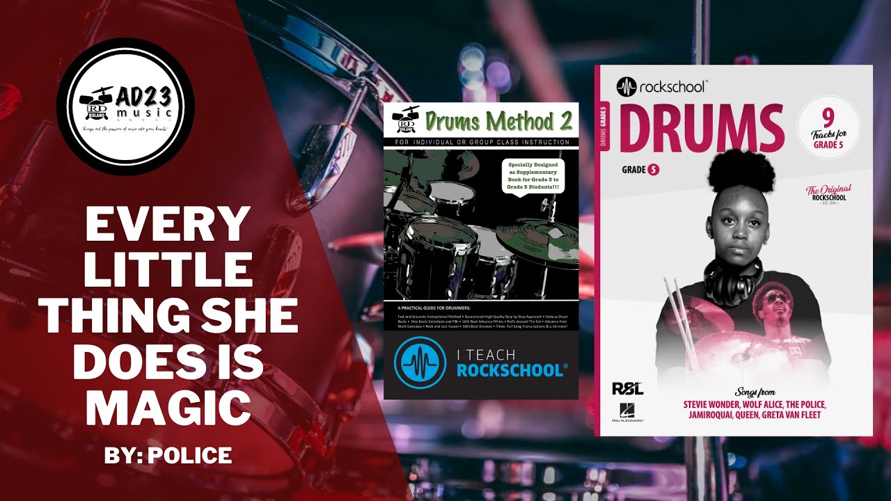 Every Little Thing Is Magic | Rockschool Drums Grade 5 2024