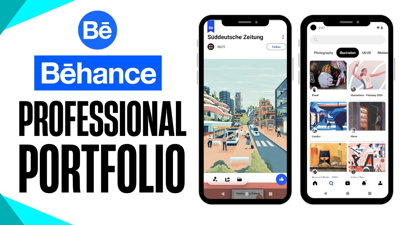 Create a Professional Portfolio in Behance (Showcase Creative Work Online 2025)