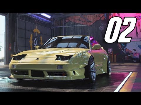 Need for Speed: Heat - Part 2 - FIRST CAR BUILD! (180SX)