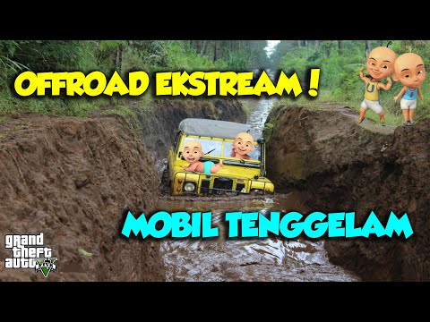 Sultan Upin Ipin Offroad Extream mobil sampai tenggelam - GTA V SULTAN UPIN IPIN EPISODE SPESIAL