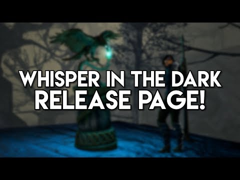 Reading Through The Whisper In The Dark Release Page!