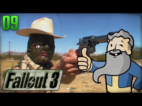 Fallout 3 Gameplay Walkthrough Part 9 - "COWBOY HAND CANNON!!!" 1080p HD
