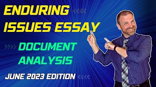Global History Regents Review | Enduring Issues Document Analysis, June 2023