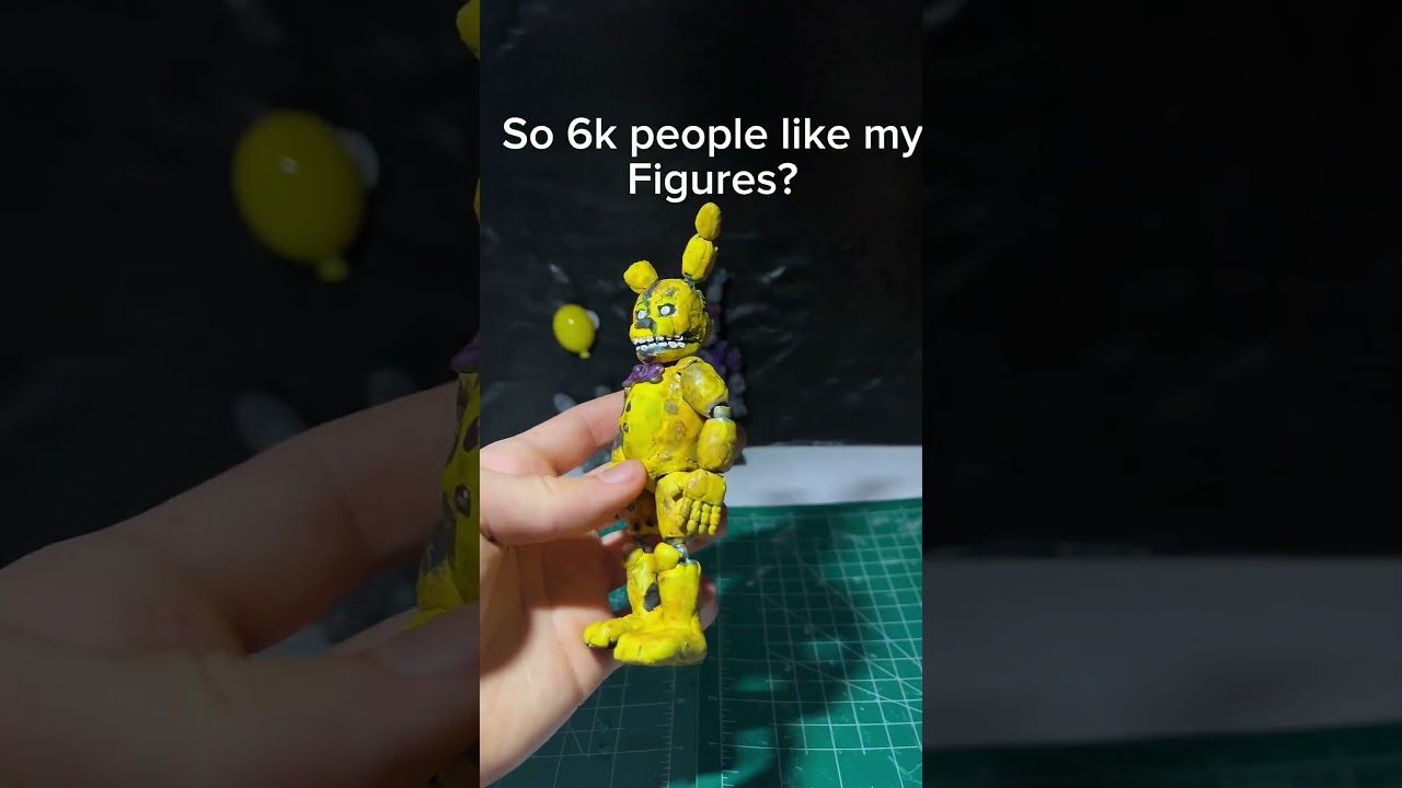 Thank you guys #fnaf #fnaffigures #actionfigure #custom #fivenightsatfreddys