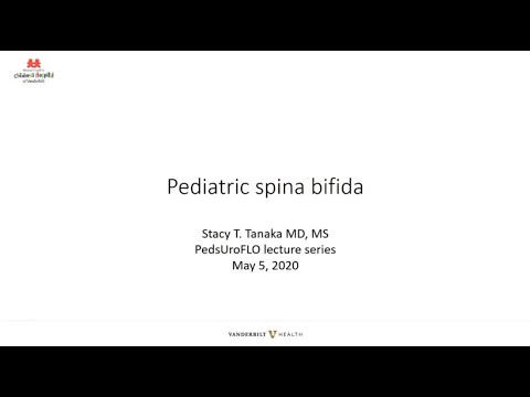 5.5.2020 PedsUroFLO Lecture - Pediatric Spina Bifida