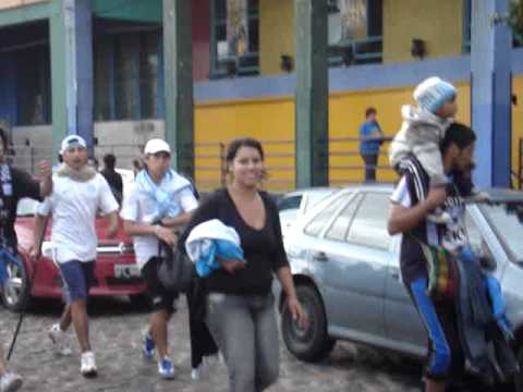 "CARAVANA A LA BOCA 2008" Barra: La Guardia Imperial • Club: Racing Club