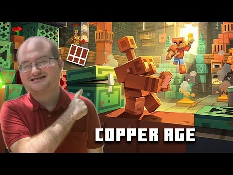 Discover The Copper Age in Minecraft: New Golems, Tools, and Accessibility Fun | CtrlAble