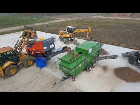 Flora VTC - Mobilno postrojenje za obradu građevinskog i glomaznog komunalnog otpada