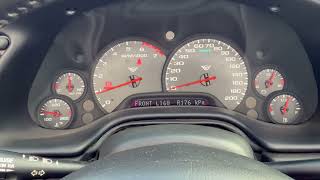 2004 Chevrolet Corvette Convertible Start Up