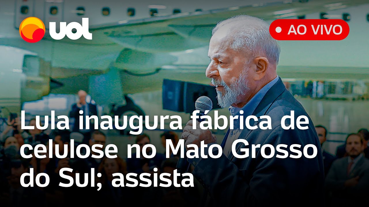 Lula fala ao vivo e inaugura a fábrica de celulose da Suzano em Ribas do Rio Pardo; acompanhe
