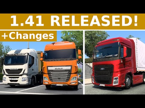ETS2 - UPDATE 1.41 + Changes | Released Version!