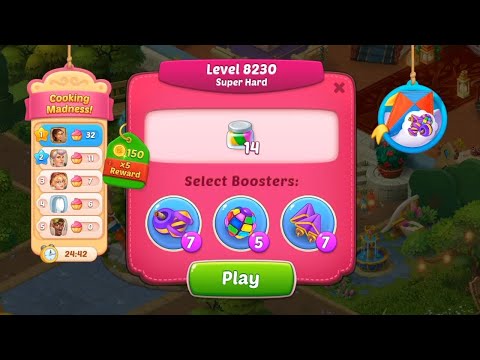 homescapes level 8230 | homescapes super hard level