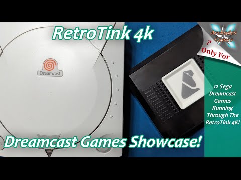 RetroTink 4K Dreamcast Games Showcase - A Perfect System To Pair With The Tink!