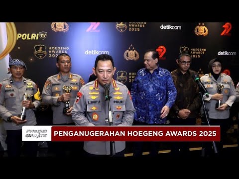 PRESISI UPDATE: KAPOLRI APRESIASI KINERJA PARA PENERIMA HOEGENG AWARD 2025 16/07/25