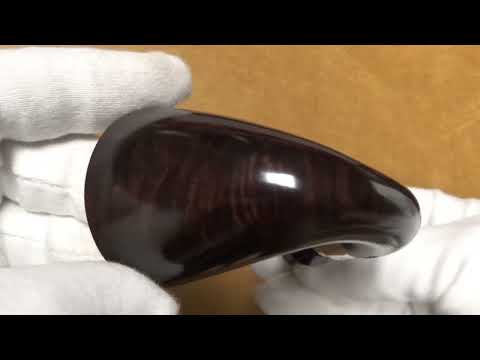 Pipa Brebbia First Calabash Noce - filtro 9mm BRFCALN-1