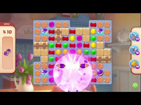 Homescapes 1892 Level - 16 moves - NO BooSTERS