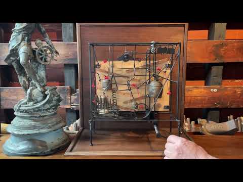 Audio-Kinetic sculpture by George Rhoads (ca. 1950s-1960s) at the Waterfront Museum