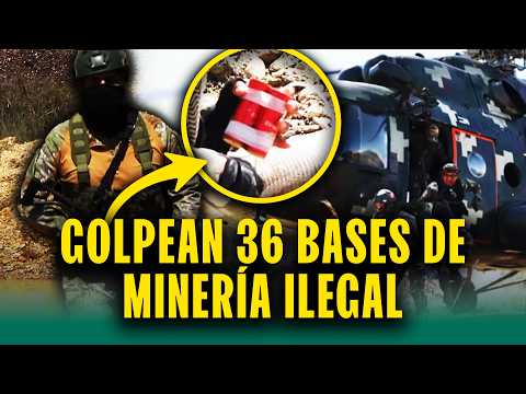 Destruyen S/26 millones en equipos de minería ilegal en Madre de DIos