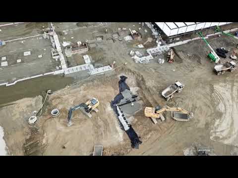 Westport Middle-High School - Underground Stormwater Infiltration System Installation
