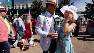 See the fashionable looks from Kentucky Derby fans at Churchill Downs