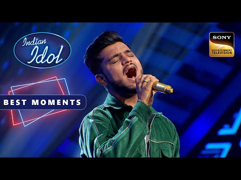 Indian Idol S14 | 'Mai Jahan Rahoon' Song पर Vaibhav की आवाज़ ने जीता सबका दिल | Best Moment