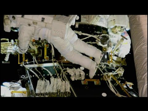 IDA-3 Installation: Hague & Morgan - U.S. EVA 55