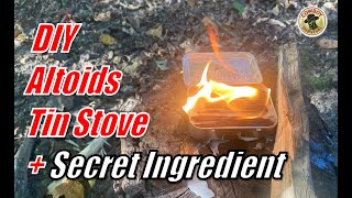 I Built a Working Stove from an Altoids Tin