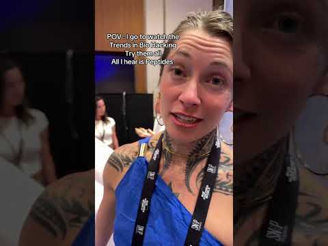 Attended the bio hacking world event yesterday in Los Angeles