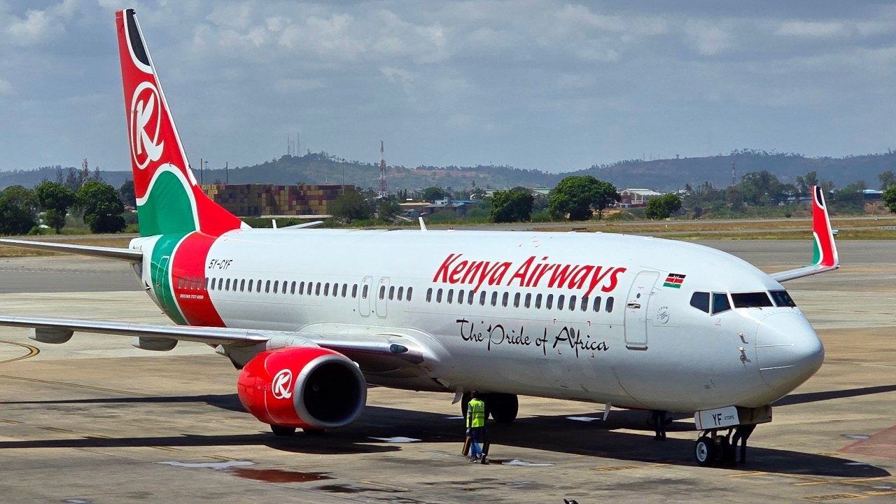 Boeing 737-800 а/к Kenya Airways | Рейс Момбаса – Найроби