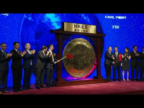 Video Thumbnail: Chinese battery giant CATL soars more than 13% on Hong Kong debut | AFP
