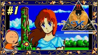376夜【イースⅡ】#1 廃墟の老人と杖 [MSX2] [レトロゲームに酔いしれろぃ！]⑫
