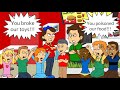 Classic Caillou Misbehaves At McDonald S Pretends To Be A Worker And Gets Grounded