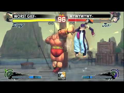 SSF4  AE Worst Gief Vs Wywywywy - Brawl 4 All @ Replay Expo 2011